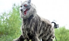 眼睛闪着红光、90分贝噪音 日本多地用“机器狼”驱赶熊